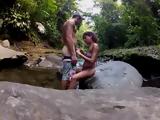 Sex With The GF In The River