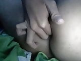 Teen girl anal fingering