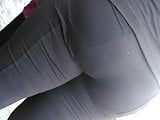 Its some booty meat in them tight black pants