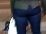 Booty meat busting out them jeans, pt.10