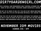 Dirtygardengirl NOVEMBER 2019 NEWS: huge prolapse, fisting